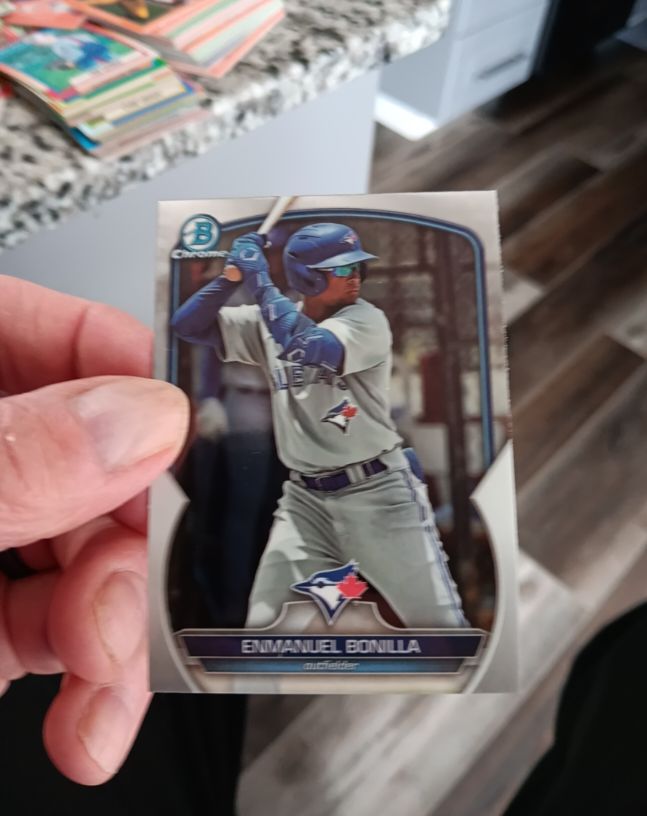 2023 Bowman Draft #BD-195 Enmanuel Bonilla — front