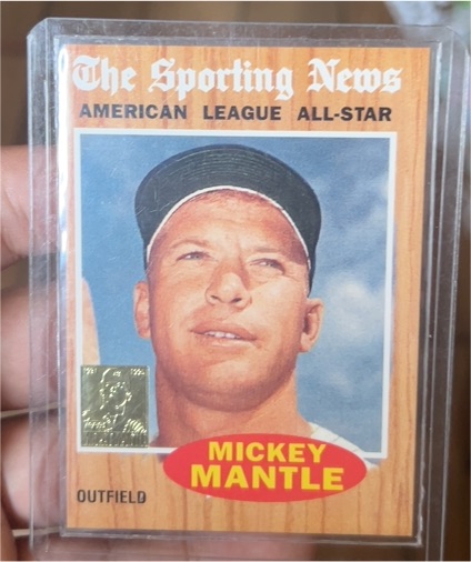 1996 Topps Mickey Mantle The Sporting News American League All-Star #35 — front