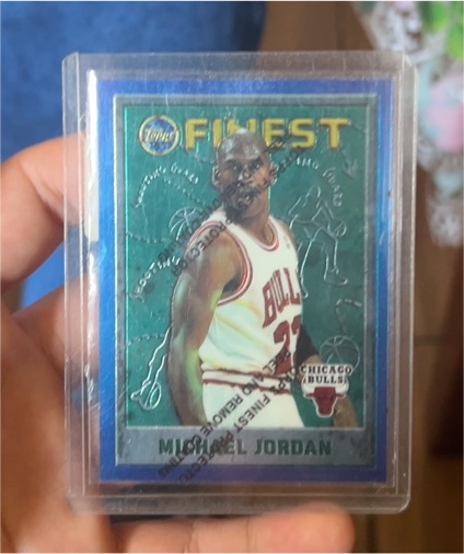 1995-96 Topps Finest #229 Michael Jordan — front