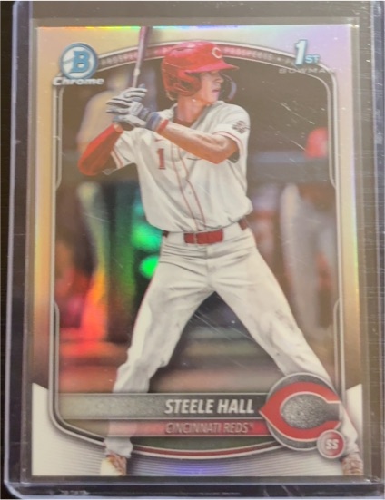 2025 Bowman Draft Chrome #BDC-20 Steele Hall — front