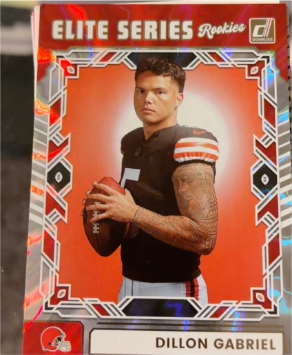 2025 Donruss Elite Series Rookies #ESR-DGL Dillon Gabriel — front