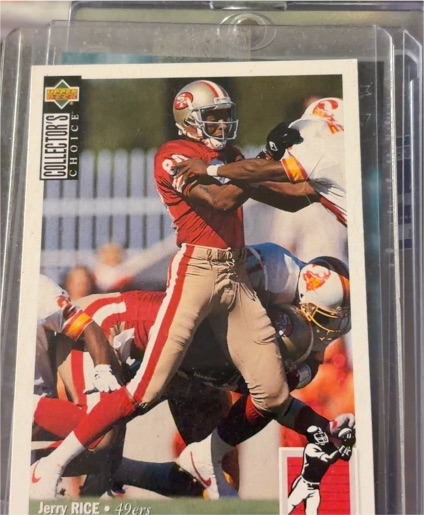 1994 Upper Deck Collector's Choice #348 Jerry Rice — front