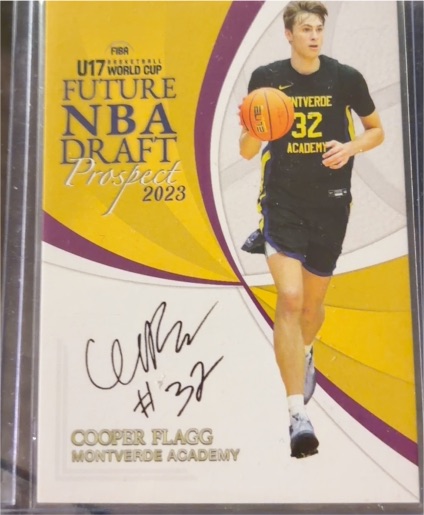 2023 Future NBA Draft Prospect Cooper Flagg Montverde Academy — front