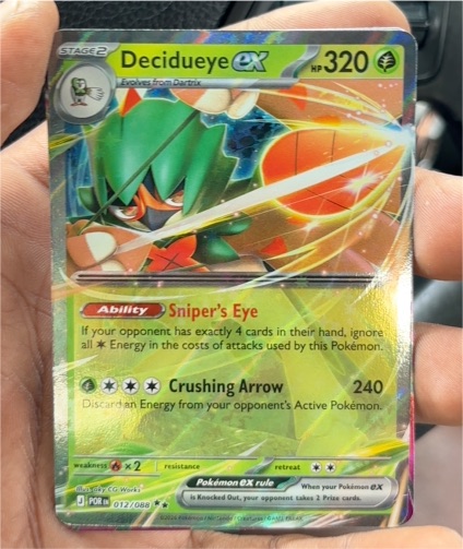 2016 Pokémon Perfect Order #012 Decidueye EX — front