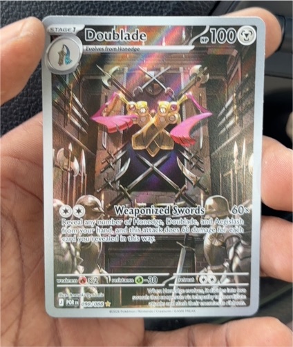 2026 Pokémon Perfect Order #098 Doublade — front