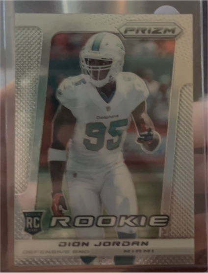 2013 Panini Prizm #230 Dion Jordan — front
