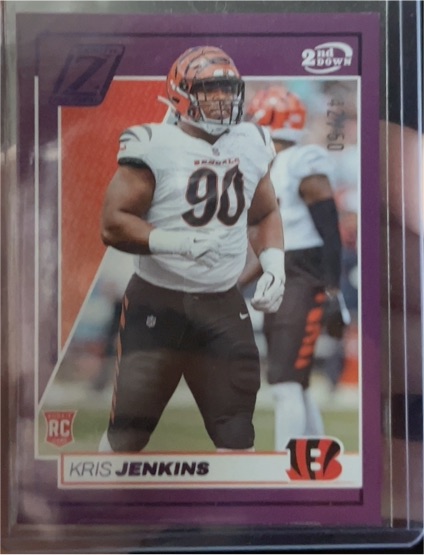 2024 Panini Zenith #165 Kris Jenkins — front
