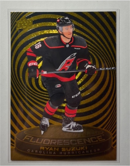 2025-26 Upper Deck Series 2 Fluorescence #F-17 Ryan Suzuki — front
