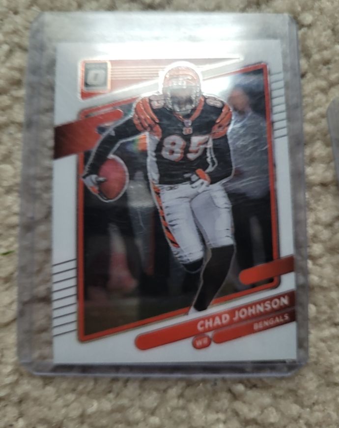 2021 Panini Donruss Optic #137 Chad Johnson — front