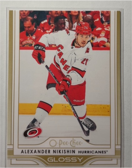 2025-26 Upper Deck O-Pee-Chee Glossy #OG-32 Alexander Nikishin — front