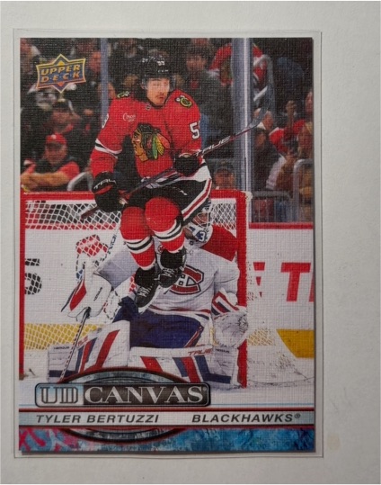 2025-26 Upper Deck Series 2 UD Canvas #C-147 Tyler Bertuzzi — front