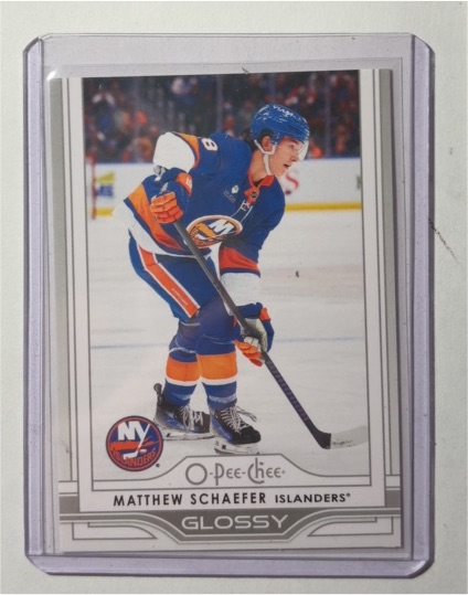 2025-26 O-Pee-Chee Glossy #OG-28 Matthew Schaefer — front
