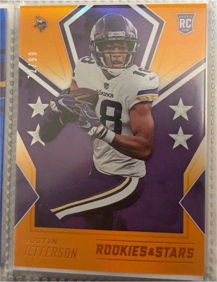 2020 Panini Rookies & Stars #122 Justin Jefferson — front
