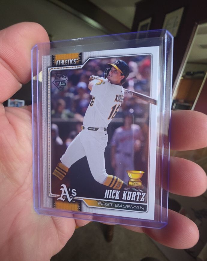 2026 Topps Series 1 #97 Nick Kurtz — front