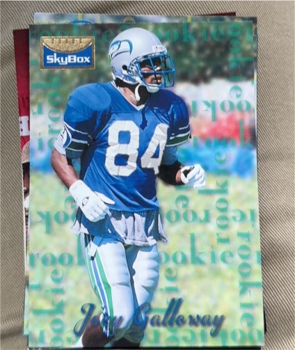 1995 SkyBox Premium #166 Joey Galloway Rookie — front