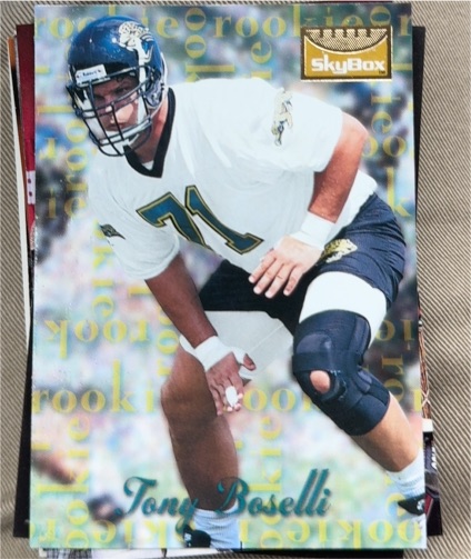 1995 SkyBox Premium #160 Tony Boselli Rookie — front