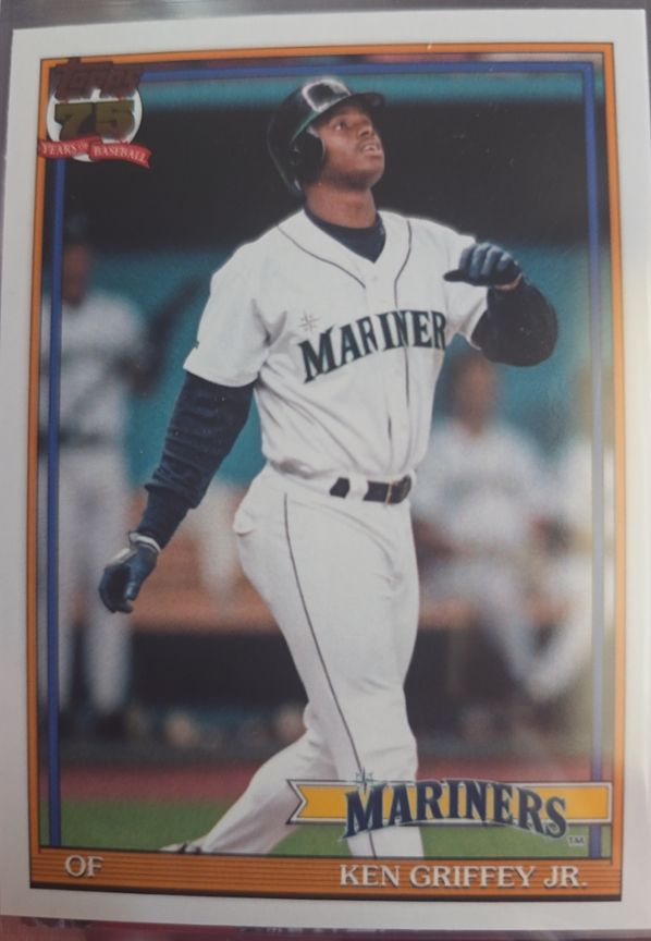 1991 Topps #T91-45 Ken Griffey Jr. — front