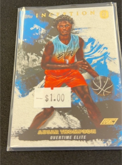 2021-22 Topps Inception OTE Overtime Elite #21 Ausar Thompson — front