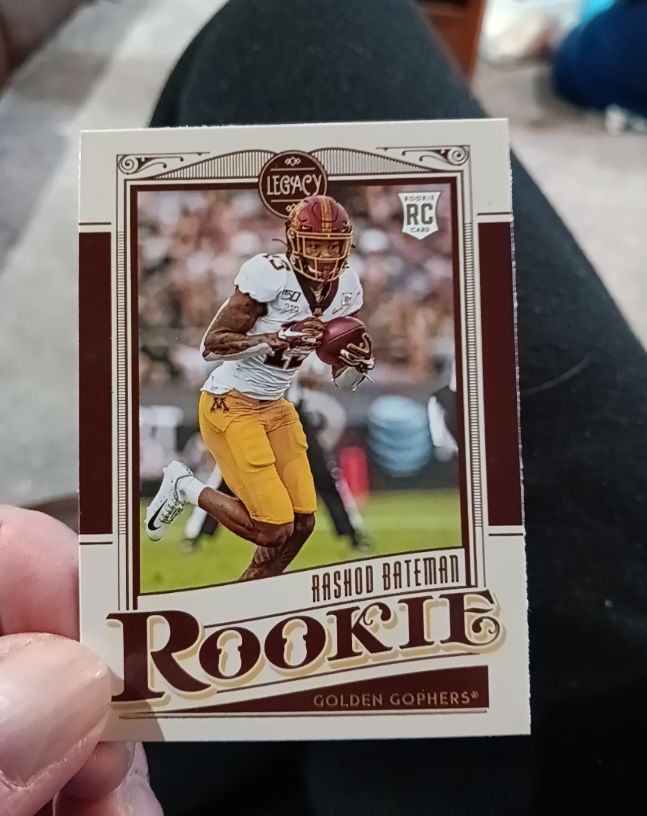 2021 Panini Legacy #152 Rashod Bateman — front