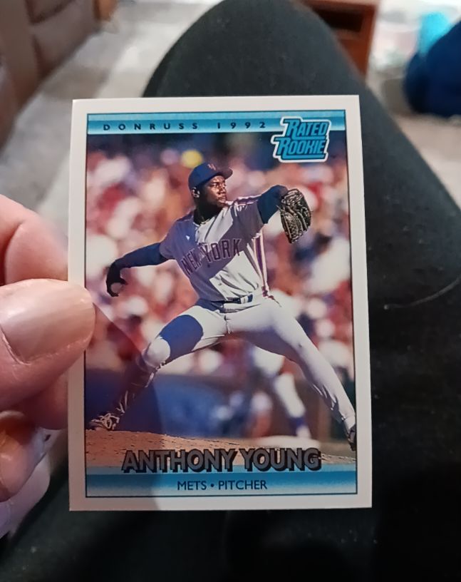 1992 Donruss #409 Anthony Young — front