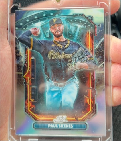 2025 Topps Cosmic Chrome #ET-16 Paul Skenes — front