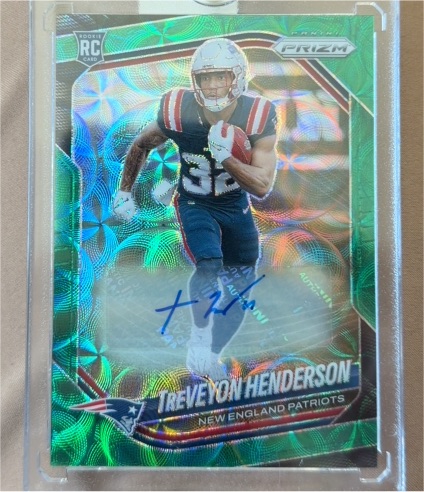 2025 Panini Prizm #343 Treveyon Henderson — front