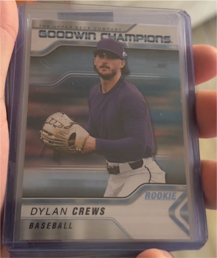 2023 Upper Deck Goodwin Champions #39 Dylan Crews Rookie — front