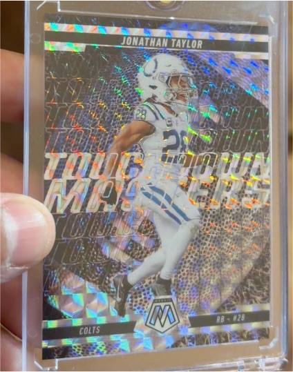 2025 Panini Mosaic Touchdown Masters #10 Jonathan Taylor — front