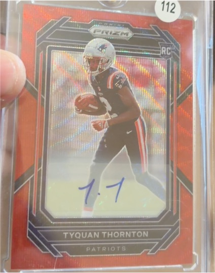 2022 Panini Prizm #328 Tyquan Thornton — front