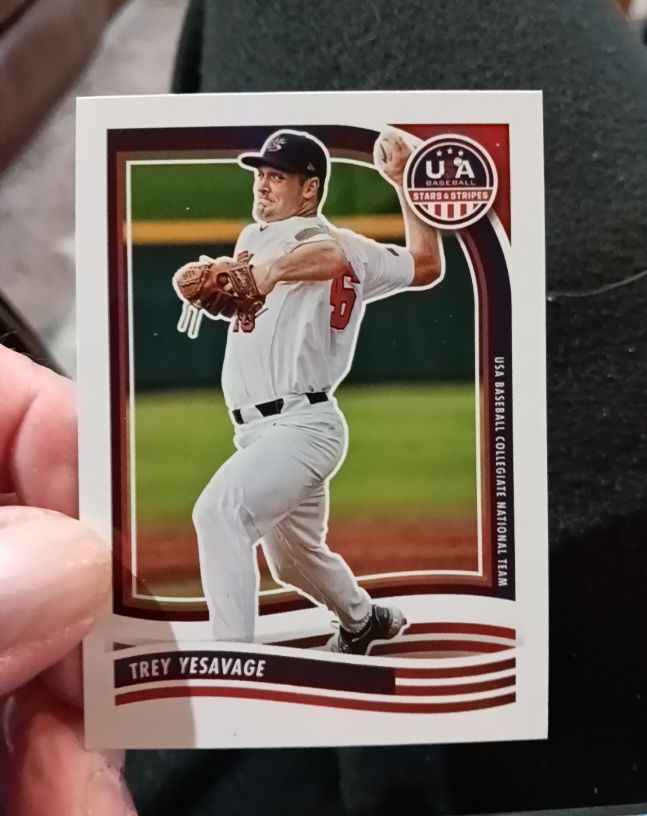 2024 Panini USA Stars & Stripes #6 Trey Yesavage — front