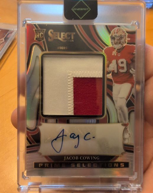 2024 Panini Select Prime Selections #PSPS-JCG Jacob Cowing — front