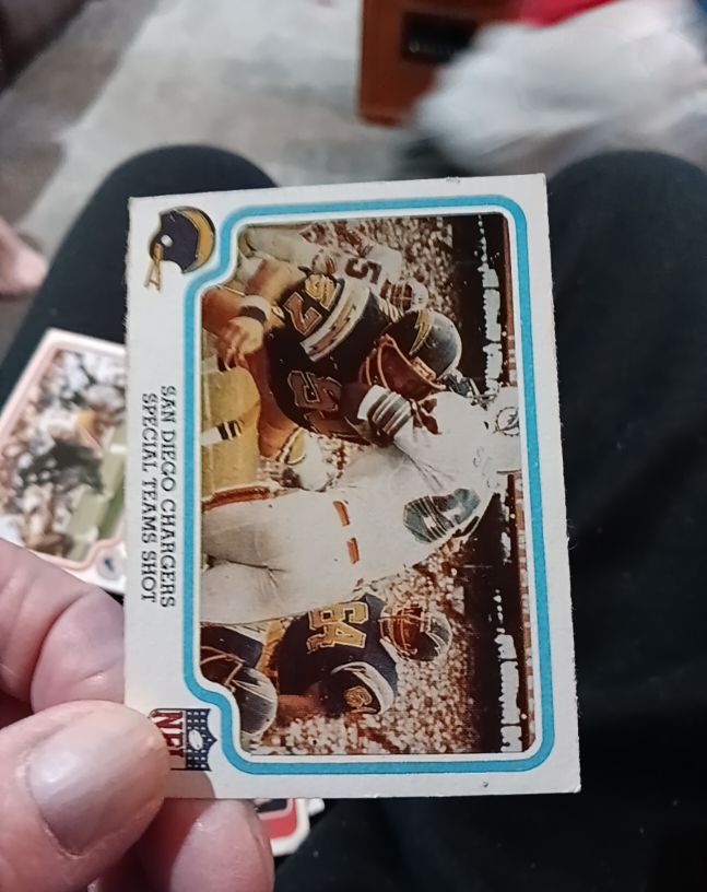 1979 Fleer Team Action #48 Special Teams Shot San Diego Chargers — front