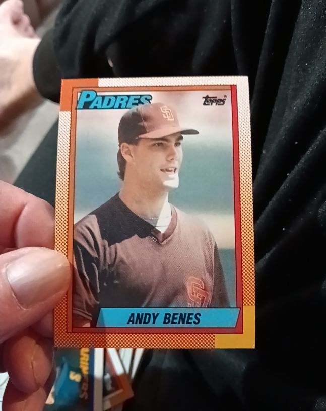 1990 Topps #193 Andy Benes — front