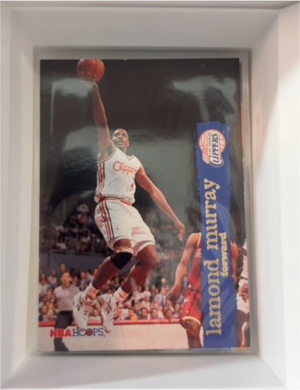 1995-96 NBA Hoops #72 Lamond Murray — front