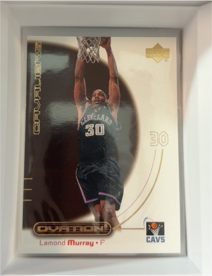 2000-01 Upper Deck Ovation #9 Lamond Murray — front