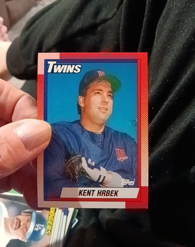 1990 Topps #125 Kent Hrbek — front