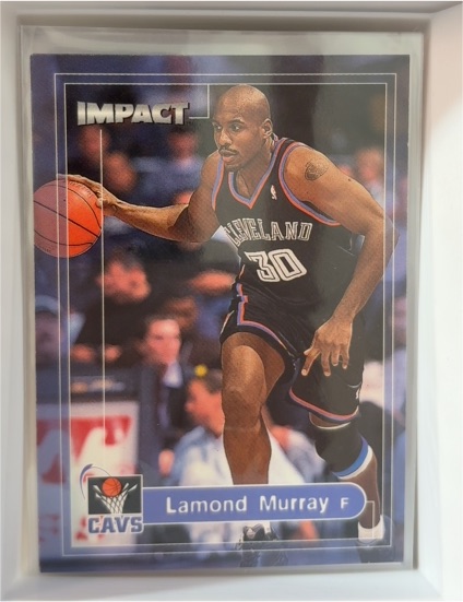 1999-00 SkyBox Impact #191 Lamond Murray — front
