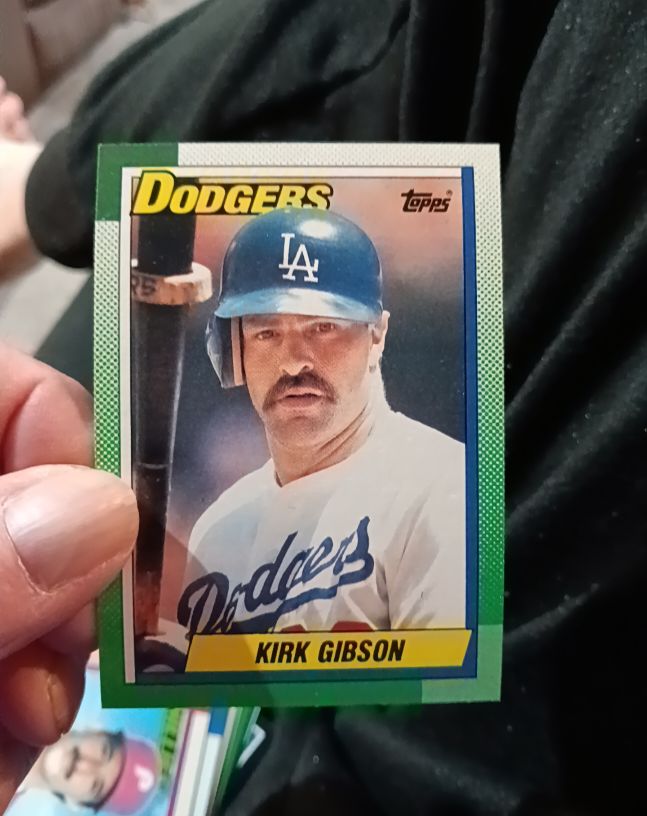 1990 Topps #150 Kirk Gibson — front