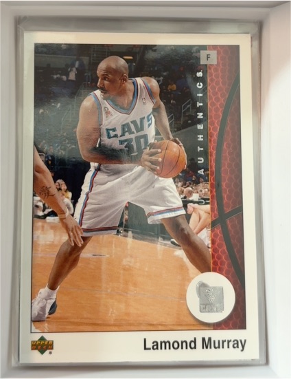 2002-03 Upper Deck UD Authentics #12 Lamond Murray — front