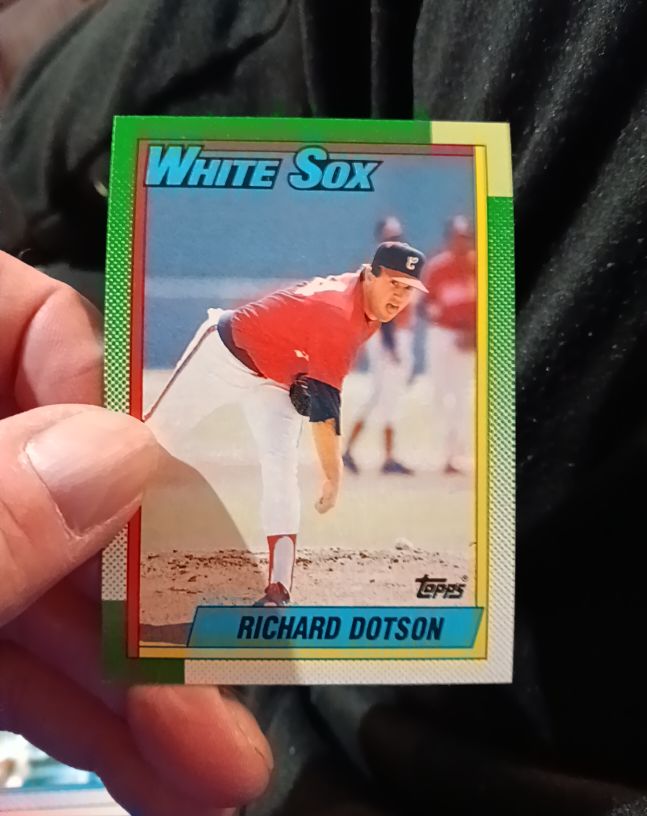 1990 Topps #169 Richard Dotson — front