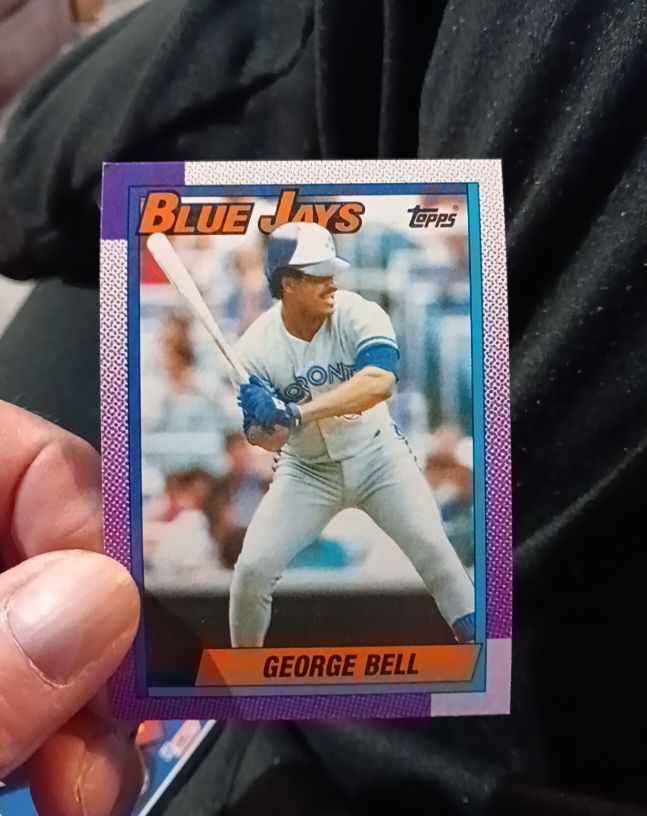 1990 Topps #170 George Bell — front