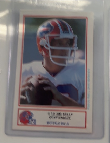1987 Louis Rich Police #4 Jim Kelly — front