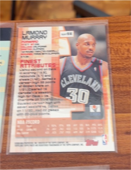1999 Topps #56 Lamond Murray — front