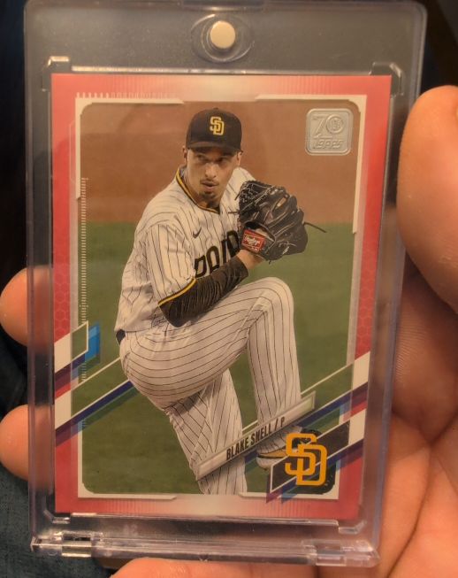 2021 Topps Update #US184 Blake Snell — front