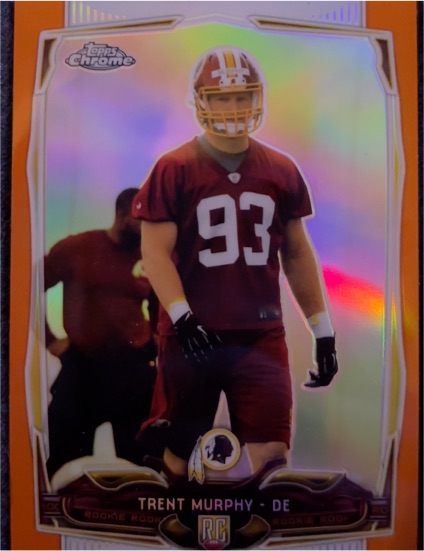 2014 Topps Chrome #217 Trent Murphy — front