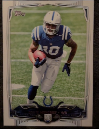 2014 Topps #427 Donte Moncrief Rookie Indianapolis Colts — front
