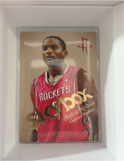 2003 Skybox Autographics #35 Cuttino Mobley — front