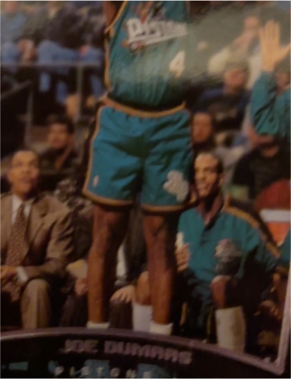 1997-98 Topps Stadium Club #132 Joe Dumars Detroit Pistons — front