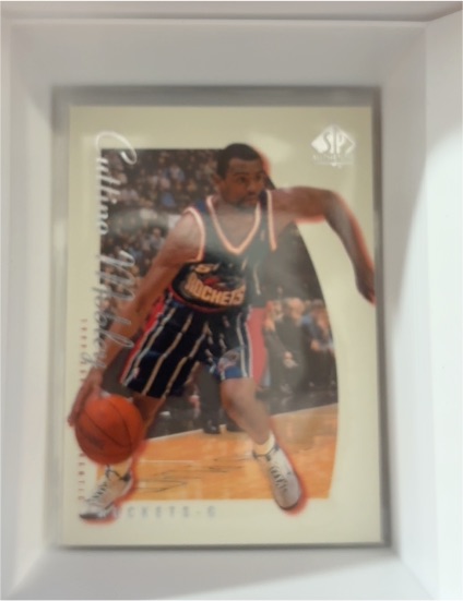1999-00 SP Authentic #31 Cuttino Mobley Houston Rockets — front