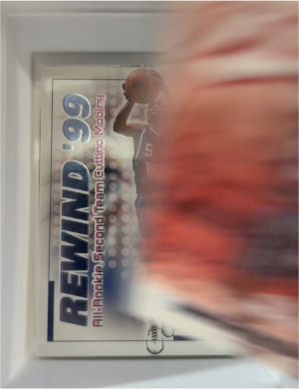 1999-00 Skybox Impact Rewind '99 #RN — front